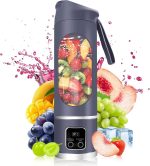 شیکر و اسموتی ساز شارژی HS-860 اورجینال | مخلوط کن 12 تیغه برقی قابل حمل برای اسموتی و پروتئین شیک