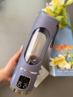 شیکر و اسموتی ساز شارژی HS-860 اورجینال | مخلوط کن 12 تیغه برقی قابل حمل برای اسموتی و پروتئین شیک - تصویر 3