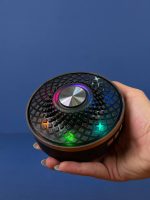 اسپیکر بلوتوثی چراغ دار مدل بیگ دایموند BIG DIAMOND با نور LED - تصویر 7